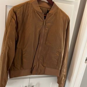 Lulu Lemon golden light reversible jacket